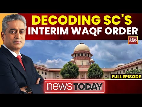 News Today With Rajdeep Sardesai: Decoding Supreme Court's Interim Waqf Order