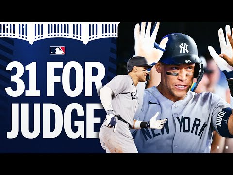 440 FT, 112 MPH: Aaron Judge LAUNCHES his 31st home run of the seaon!
