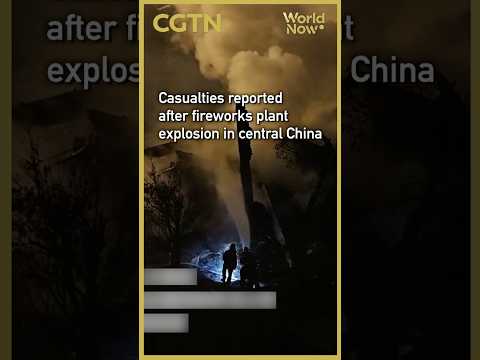 Casualties reported after fireworks plant explosion in central China #worldnow