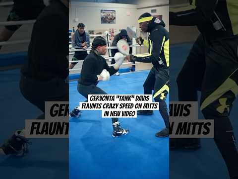 Gervonta “Tank” Davis flaunts CRAZY speed in new video 😮‍💨