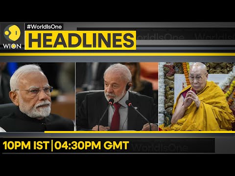 Brazil's Lula Hits Out At Israel At BRICS | Global Support For Dalai Lama Irks China |  Headlines