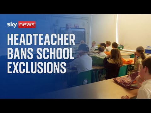 Primary school exclusions reach record high - but one headteacher is banning the practice