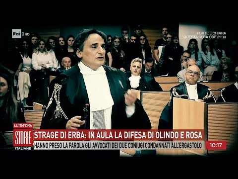 Strage di Erba: in aula la difesa di Olindo e Rosa  - Storie italiane  17/04/2024