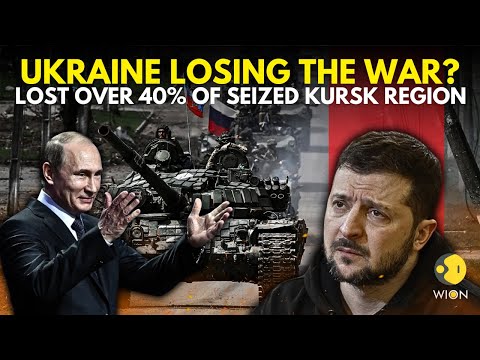 Russia-Ukraine War: Ukraine Has Lost Over 40% Of Land Seized In Russia's Kursk Region | WION LIVE