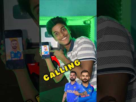 Calling VIRAT KOHLI 😱🔥 #viralvideo #viralshorts #challenge #ytshorts #shorts #viratkohli