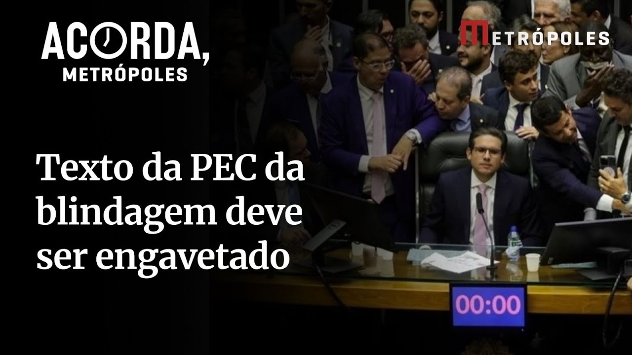Texto da PEC da blindagem deve ser engavetado no Senado