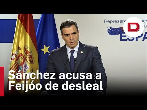 Sánchez acusa a Feijóo de «secuestrar» la Constitución por la crisis en el CGPJ