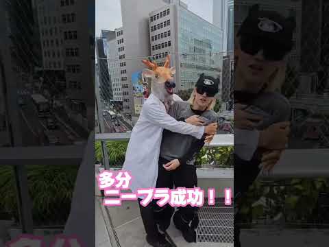 ピラフ星人っぽい人が居たから捕まえようとしたら警察に通報された #ピラフ星人 #ダンソン #funny #埼玉の鹿