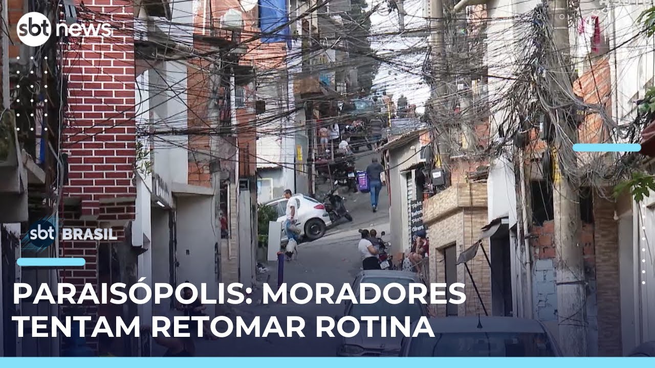 Após operação em Paraisópolis moradores relatam abusos e dificuldade ao retomar rotina | SBTBrasil
