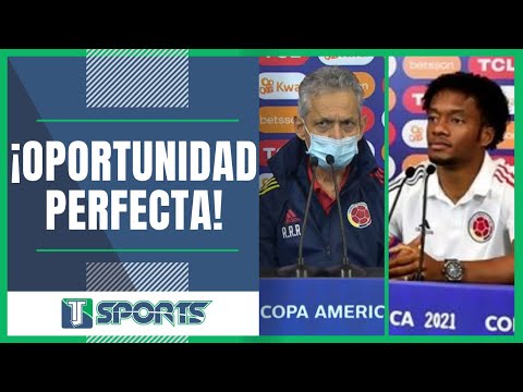 Reinaldo Rueda y Juan Guillermo Cuadrado ESPERAN que Colombia ARREGLE su FALTA de GOL ante Argentina