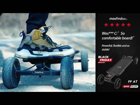 Maxfind Electric Skateboards Black Friday Special Sale Now!