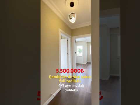 Didim Çamlık mahallesinde 4+1 içi yapılı  satılık dubleks #didim #satılık #daire