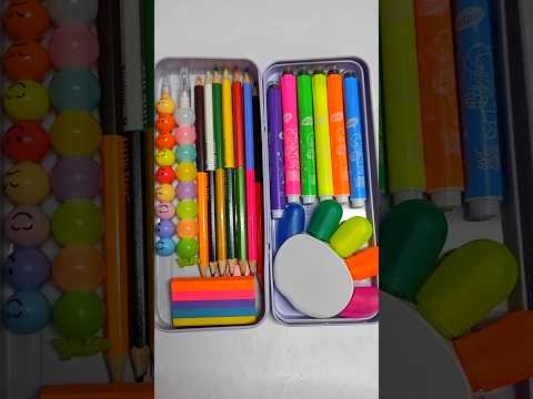 best ASMR filling 90's pencil case