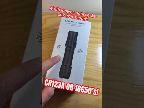A Rail-Mount Light That Uses The Same Batteries as My EDC Flashlight! Odin S Unboxing