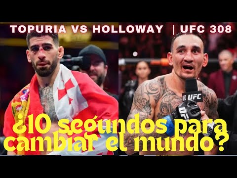 TOPURIA VS HOLLOWAY: pelea que se vende sola #live #livestreaming