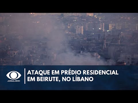 Israel faz ataque aéreo em prédio residencial em Beirute, capital do Líbano