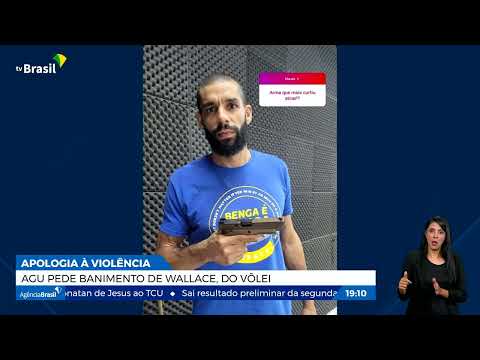 Apologia à violência: AGU pede banimento de Wallace do vôlei