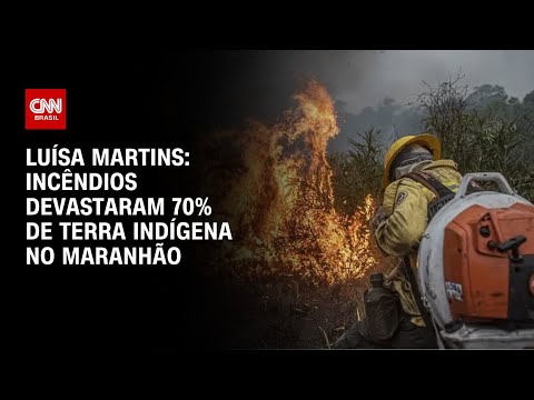 ​Luísa Martins: Incêndios devastaram 70% de terra indígena no Maranhão | CNN 360º