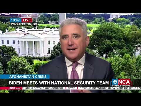 Afghanistan Crisis | Biden meets with national security team