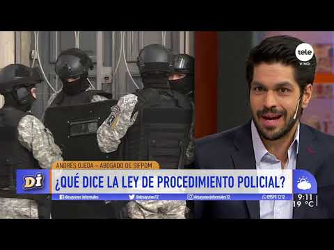 Andrés Ojeda: No queremos que la policía quede en el medio de este lío político