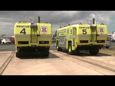 Aeropuerto Luis Muñoz Marín con una nueva unidad de rescate y respuesta de emergencia