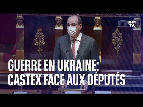 Guerre en Ukraine: l'intégralité du discours de Jean Castex face aux députés