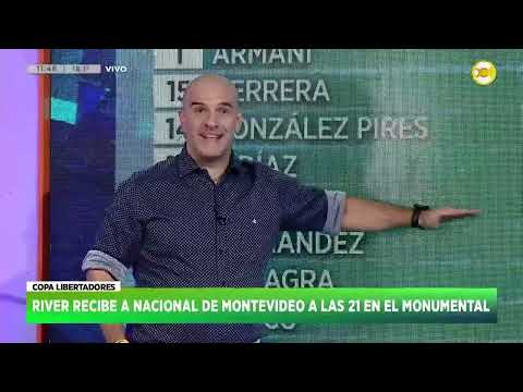 Libertadores: River recibe a Nacional de Montevideo en el Monumental ?HNT con Nacho Goano? 11-04-24