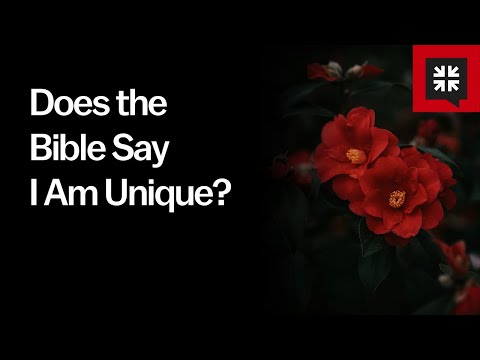 Does the Bible Say I Am Unique? // Ask Pastor John