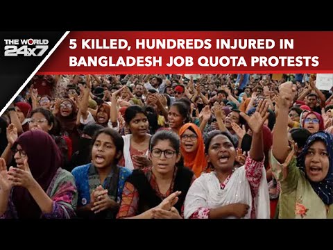 Bangladesh Protests | 5 Killed, Hundreds Injured In Bangladesh Job Quota Protests