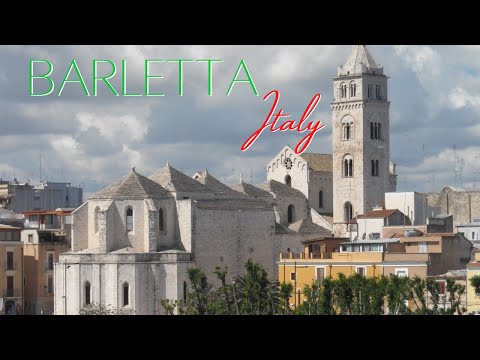 Barletta 4k, Drone and Walking Travel Vlog of Beautiful Barletta Puglia