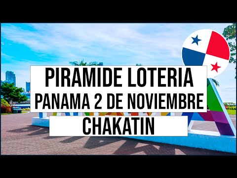 Pirámide Lotería de Panamá Miércoles 2 de Noviembre 2022 - Pirámide de Chakatin y del Makumbero