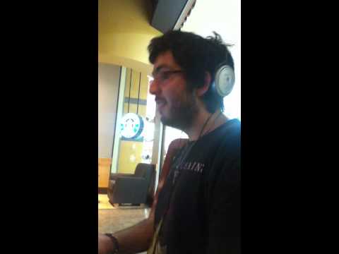 Put a banana in your ear :D