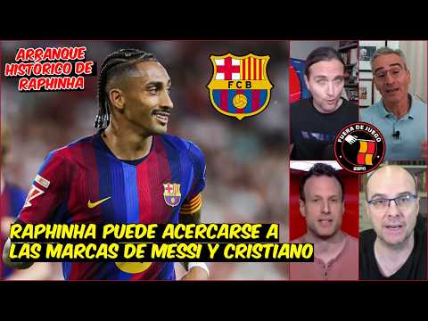 ¿<strong>40</strong> GOLES de RAPHINHA en LA <strong>LIGA</strong>? El '9' del Barcelona la ESTÁ ROMPIENDO | Fuera de Juego