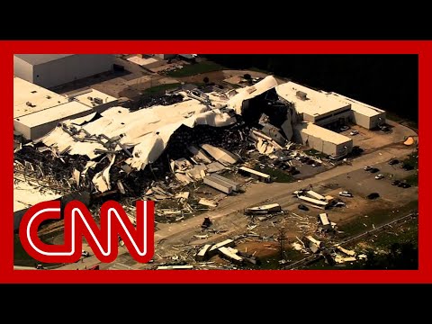 See tornado damage that hit North Carolina Pfizer plant