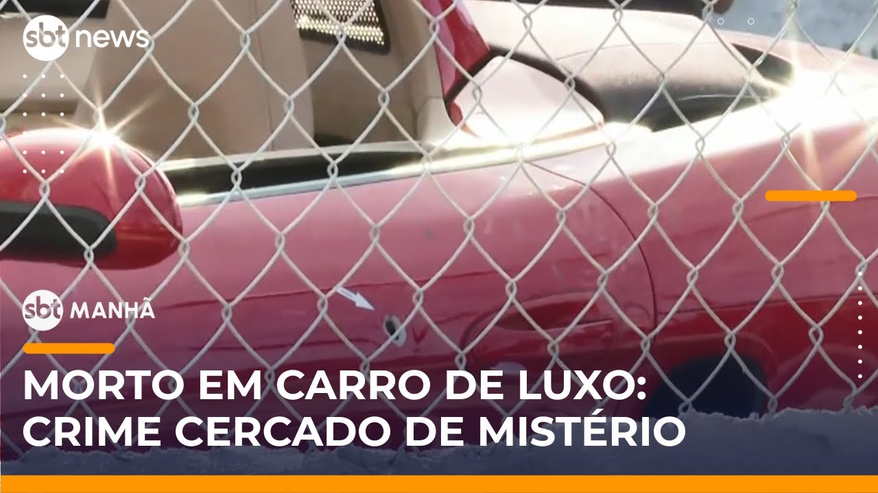 Empresário morto dentro de Porsche: execução ou latrocínio? | #SBTManhã