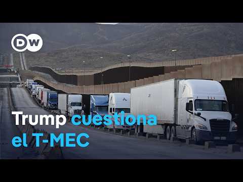 Donald Trump quiere menos déficit comercial con México y Canadá