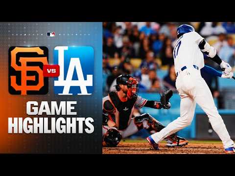 샌프란시스코 자이언츠 vs LA 다저스 경기 하이라이트 (5/12/26) | MLB 하이라이트