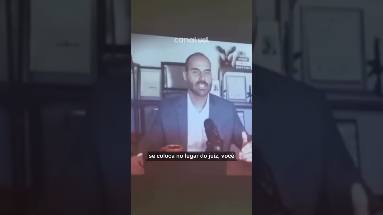 Eduardo Bolsonaro diz que Alexandre de Moraes quer que seus filhos morram de fome; vídeo