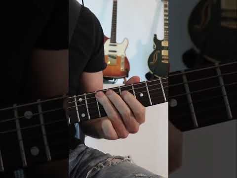 The Secret to Unique Funky Guitar Lines: Unison Notes #shorts