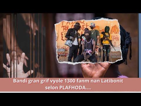 Baz Gran Grif Vyole 1300 fanm nan Latibonit selon PLAFHODA