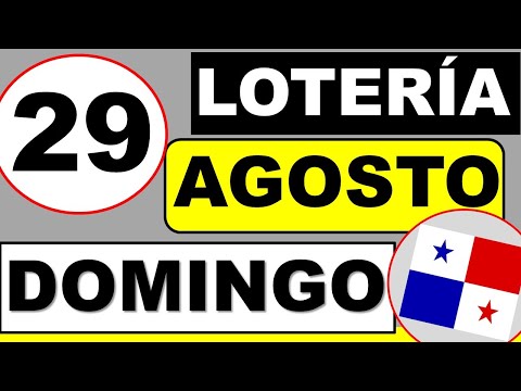 Resultados Sorteo Loteria Domingo 29 de Agosto 2021 Loteria Nacional de Panama Dominical Que Jugo