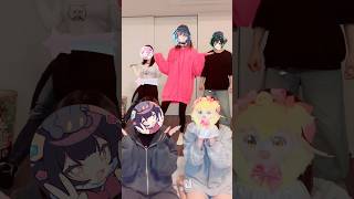 仲良しメンバーで幼馴染の曲「なんのP！？！？！？」踊ってみた💛🩵🩷💜💚 #まんじちゃん ＃踊ってみた #shorts