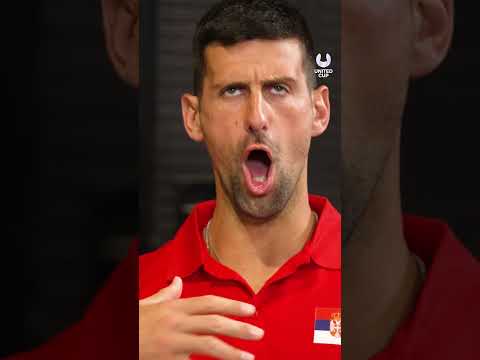 Novak Djokovic shows his singing skills 😂