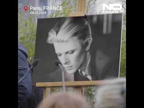 Paris names a street after David Bowie celebrating music icon's legacy #shorts