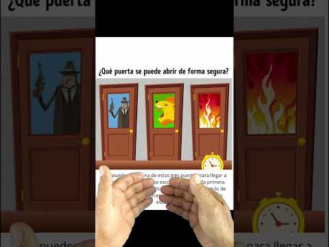 Por cuál puerta te decides, para liberarte...