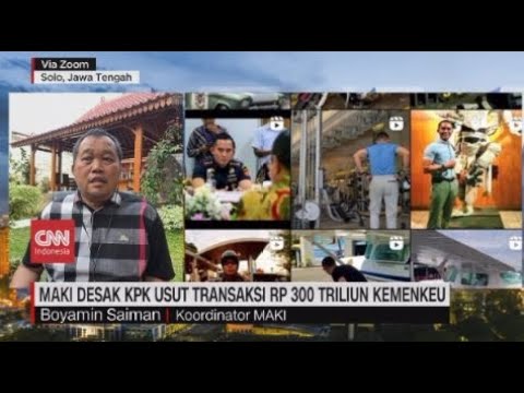Maki Desak KPK Usut Transaksi Rp 300 Triliun Kemenkeu