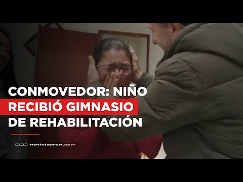 Sueños de Navidad: menor de 2 años obtuvo gimnasio para movilizarse