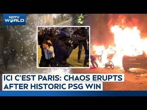 PSG Riots | 2 Dead In Violent Celebrations In Paris After PSG's Champions League Win