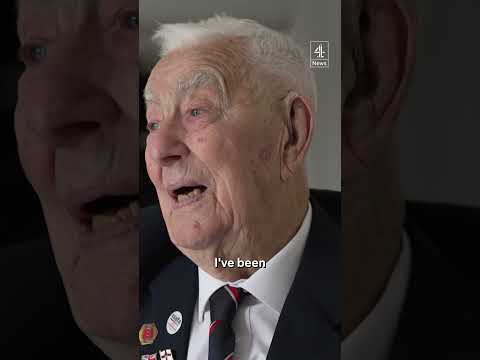 WWII veteran: 'I look up and say thank you'