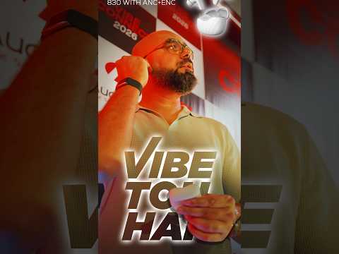 Ganji Swag brought his energy to Vibe Connect 2026 #Audionic #VibeTouHai #AliZafar #GanjiSwag